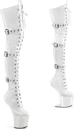 Witte Overknee Laarzen voor Dames • Tot 58% Korting •