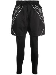 Plein sport hardloopshorts - zwart