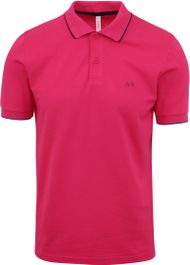 Polo shirt sun68 , roze , heren - Roze