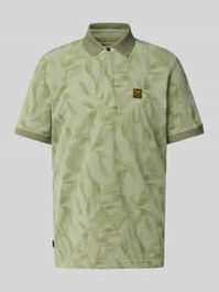 Polo met labeldetail