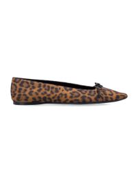 - poppy ballerinas with grosgrain upper in bruin