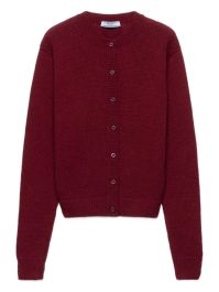 Prada button-down vest - rood