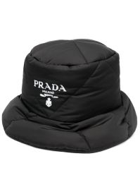 Prada gewatteerde vissershoed - zwart