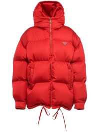 Prada jack met capuchon - rood