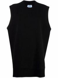 Prada kasjmier spencer - zwart