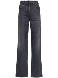 Prada katoenen jeans - zwart
