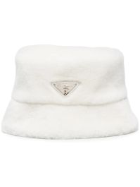 Prada lammy vissershoed - wit