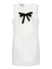 Prada mouwloze jurk - wit