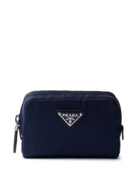 Prada re-nylon toilettas - blauw