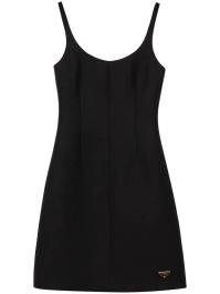 Prada tricotine mini-jurk - zwart