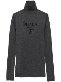 Prada wollen coltrui - grijs