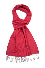 Profuomo wollen sjaal rood melange