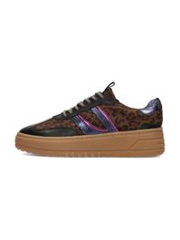 Ps poelman anemone leren sneakers zwart/panter