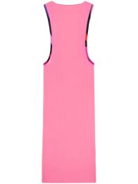 Pucci zijden maxi-jurk - roze