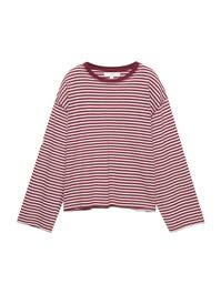 Pull&bear shirt 'pacific' bourgogne / wit