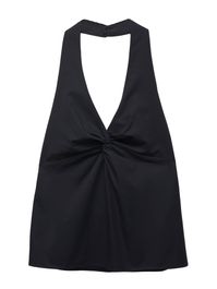 Pull&bear top donkerblauw