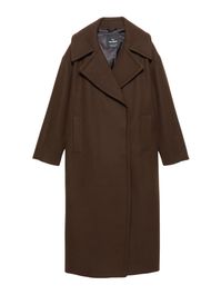 Pull&bear tussenmantel chocoladebruin