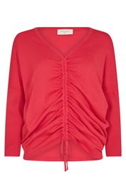 Pullover met geplooid effect | fqjone