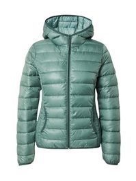 Qs winterjas smaragd / pastelgroen