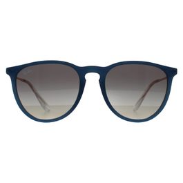 Ray-ban rb4171 erika 681311 gepolijst rubber blauw gradiënt grijs zonnebril
