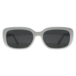 Ray-ban rb4421d bio based 667787 gepolijst zwart donkergrijs zonnebril