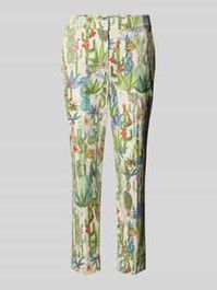 Regular fit broek in all-over look