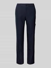 Regular fit broek met elastische band