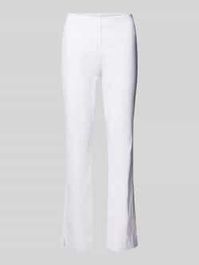 Regular fit broek met siernaden, model 'ina'