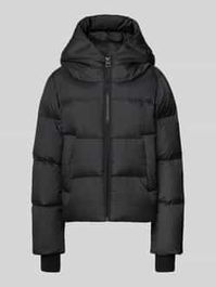 Regular fit donsjack met capuchon