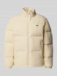 Regular fit donsjack met opstaande kraag en geïntegreerde capuchon