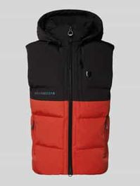 Regular fit functionele bodywarmer met capuchon, model 'royal flash'