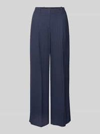 Regular fit pantalon van pure viscose