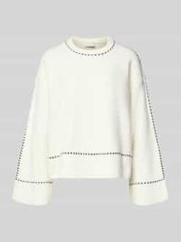 Relaxed fit blouse met wol, model 'roeme'