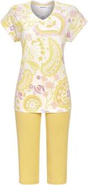 Ringella pyjama geel roze - geel - maat - 50