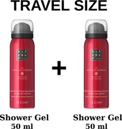 Rituals - ayurveda - 2x travel size shower gel a 50 ml = 100 ml + gift bag - douchegels - doucheschuim