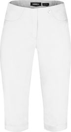 Robell - model bella 05 bermuda structuur streep - wit - eu42