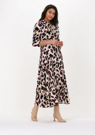 Roze y.a.s. maxi jurk yassavanna long shirt dress