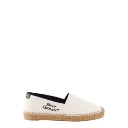 Saint laurent, dames, schoenen, beige, maat: 39 eu katoen,