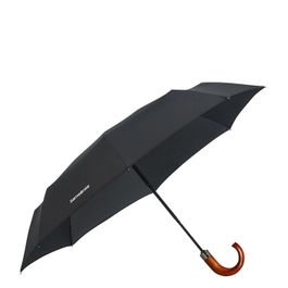 Samsonite wood classic s paraplu zwart