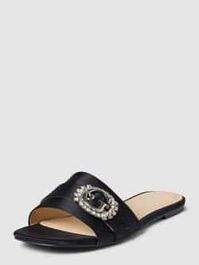 Sandalen met labelapplicatie, model 'jolly'