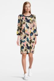 Sandwich dress woven medium 83001192 rosette maat: 34 | mini jurken outlet | dames | roze