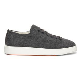 Santoni, heren, schoenen, grijs, maat: 41 eu wol,