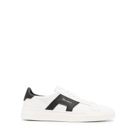 Witte Santoni, heren, schoenen, wit, maat: 44 eu leer,
