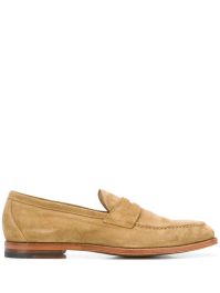 Scarosso stefano loafers met ronde neus - beige