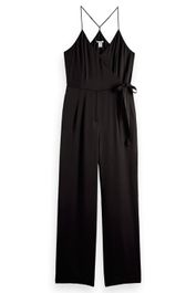 Scotch & soda all-in-one in viscose quality black maat: xs | jumpsuits outlet | dames | zwart