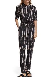 Scotch & soda all in one with beading on the collar tie dye rope maat: 38 | jumpsuits outlet | dames |
