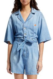 Scotch & soda short sleeve playsuit sea shells sea shells maat: 38 | playsuits outlet | dames |