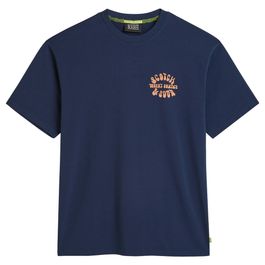 Scotch & Soda Melange Chest Label Shirt Heren Scotch & Soda Melange Chest Label Shirt Heren