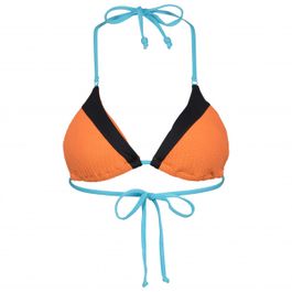 Seafolly - women's slice of splice spliced slide tri - bikinitop maat 8, wit