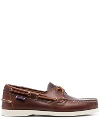 Sebago dockside portland leren bootschoenen - bruin